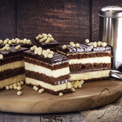 Csokis vanília szelet